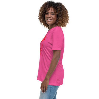 Onyx White Genesis 1:3 Women's Relaxed T-Shirt