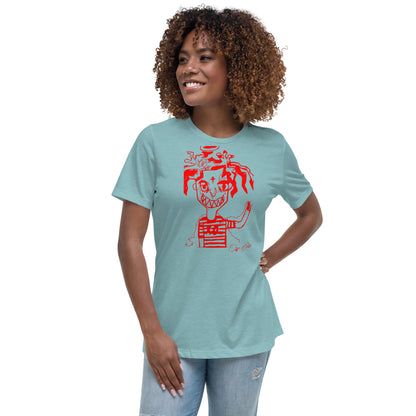 Onyx White Genesis 1:3 Women's Relaxed T-Shirt