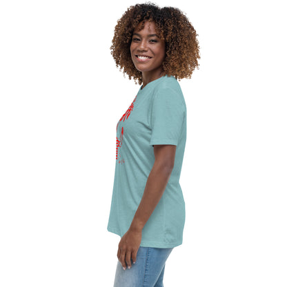 Onyx White Genesis 1:3 Women's Relaxed T-Shirt