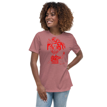 Onyx White Genesis 1:3 Women's Relaxed T-Shirt