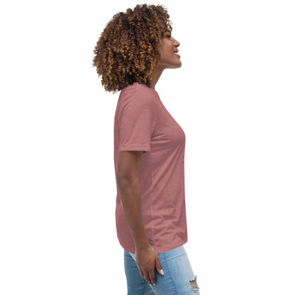 Onyx White Genesis 1:3 Women's Relaxed T-Shirt