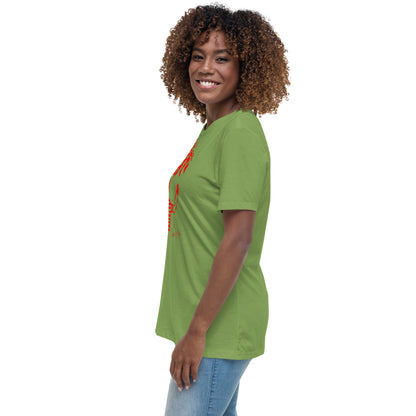 Onyx White Genesis 1:3 Women's Relaxed T-Shirt