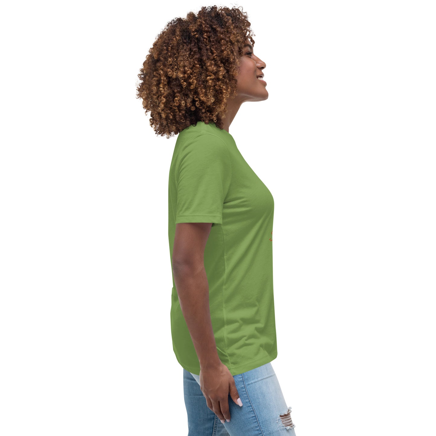 Onyx White Genesis 1:3 Women's Relaxed T-Shirt